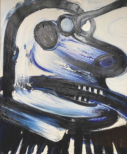 John CHRISTOFOROU (1921-2014)
Homme en noir...