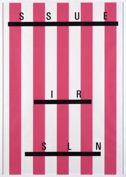 Daniel BUREN (né en 1938)
C’est ainsi et...