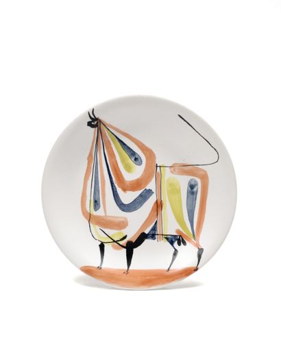 Roger CAPRON (1922-2006)
Plats, vers 1953-1965
Quatre...