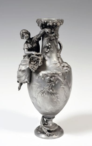 François MOREAU (1858-1931)
Vase balustre...