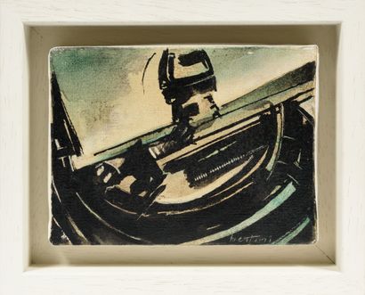 Gianni BERTINI (1922-2010)
Sans titre, 1985
Huile...