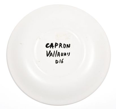 Roger CAPRON (1922-2006)
Plats, vers 1953-1965
Quatre...
