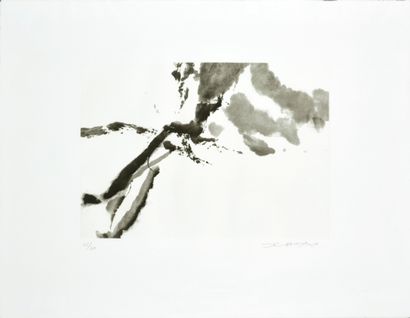 ZAO WOU-KI (1920-2013)
Le désordre, 2004
Eau...