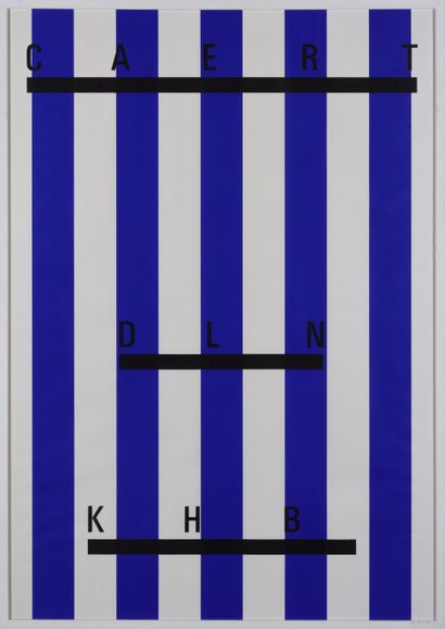 Daniel BUREN (né en 1938)
C’est ainsi et...