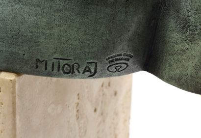 Igor MITORAJ (1944-2014)
Argos
Buste en bronze...