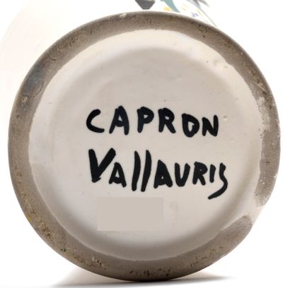 Roger CAPRON (1922-2006)
Vase cornet, vers...