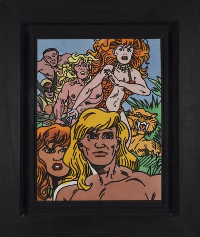 Gudmundur ERRO (né en 1932)
Sans titre
Aquarelle...