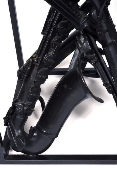 ARMAN (1928-2005)
Table saxophone
Deux sculptures...