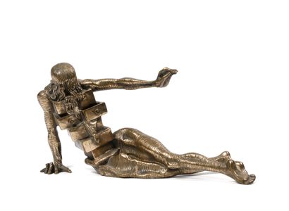 Salvador DALI (1904-1989)
Le Cabinet anthropomorphique
Bronze...