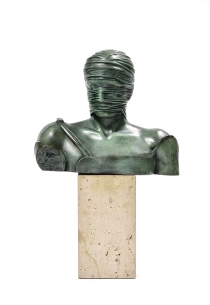 Igor MITORAJ (1944-2014)
Argos
Buste en bronze...