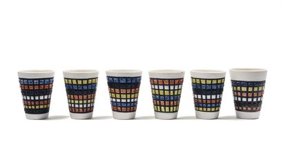 Roger CAPRON (1922-2006)
Six gobelets, vers...