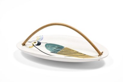 Roger CAPRON (1922-2006)
Plat à fromage,...