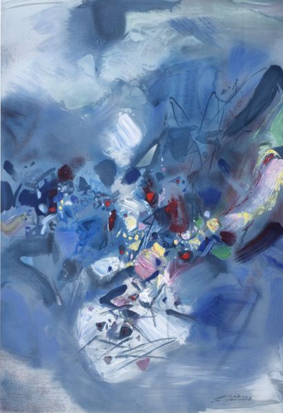 Chu Teh-Chun (1920 – 2014)
Composition
Set...