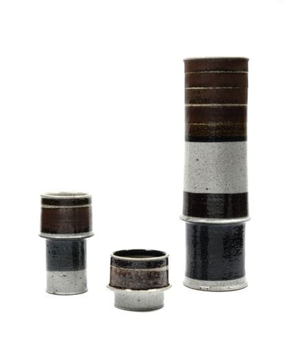 INGER PERSSON (1936-2021)
Ensemble de 3 vases,...