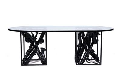 ARMAN (1928-2005)
Table saxophone
Deux sculptures...