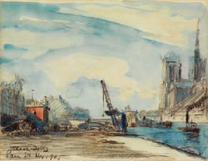 BOGGS FRANK 1855-1926
Quai de la Tournelle...