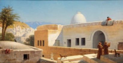 MATHON EMILE LOUIS 1855-?
Une rue à Alger...
