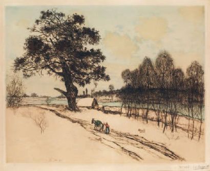 RAFFAELLI GIACOMO 1753-1836
Le grand chêne...