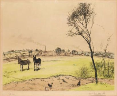 RAFFAELLI GIACOMO 1753-1836
Environs de Paris...