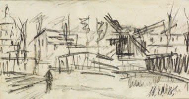 UTRILLO MAURICE 1883-1955
Montmartre, le...