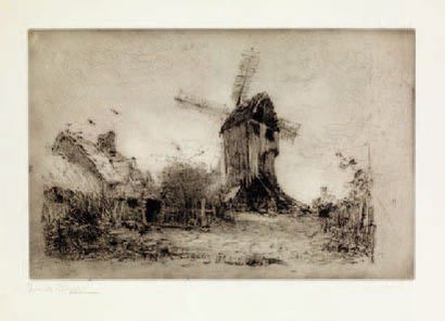 BOGGS FRANK 1855-1926
Moulin à Wattville,...