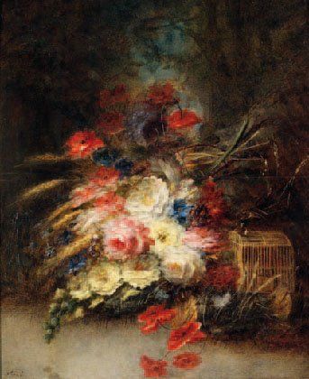 CHONE GEORGES, NÉ EN 1819
Bouquet champêtre...