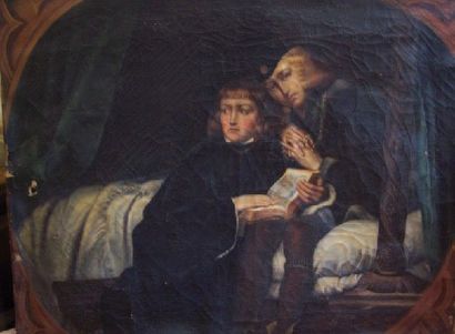 ECOLE ANGLAISE DU XIXe SIÈCLE
Le livre d'heures...