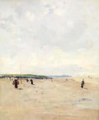 ENTOURAGE DE DUEZ 1843-1896
Plage normande...