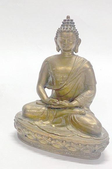 BOUDDHA
Sculpture en bronze
H : 27 cm