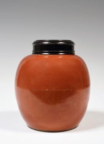 Chine
Pot à gingembre de forme ovoïde en...