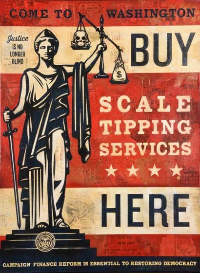 SHEPARD FAIREY (Américain, né en 1970)
Scale...