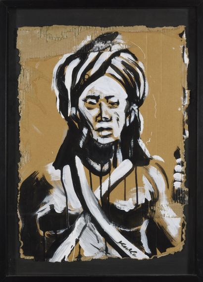 KOUKA (Français, né en 1981)
Guerrière Malakoi,...