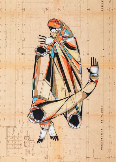 AMOSE (Français) 
Sans titre, 2012 
Technique...
