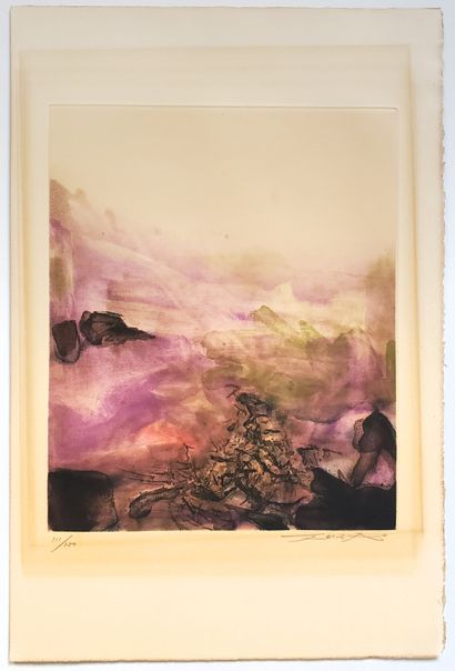 Zao WOU-KI (1920-2013)
Canto Pisan, 1972
Eau-forte...