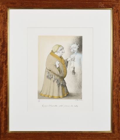 Claude VERLINDE (1927-2020)
Le pape Alexandre...