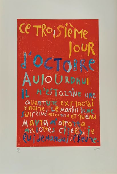 André LANSKOY (1902-1976)
Journal d’un fou
Portefolios...