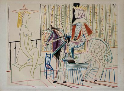 Pablo PICASSO (D'APRES) (Espagnol, 1881-1973)
La...