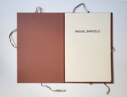 Miguel BARCELO (Espagnol, né en 1957)
Miguel...