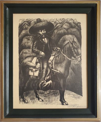 David Alfaro SIQUEIROS (1896-1974)
Zapata,...
