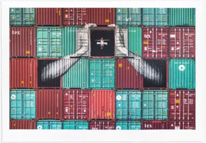 JR (Français, né en 1983)
Ballerina in Containers,...