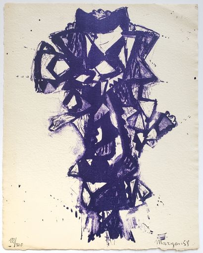 Pinchas Burstein dit Mary MARYAN (1927-1977)
Composition...