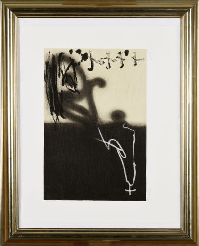 Antoni TAPIES (1923-2012)
Divisé 
Lithographie...