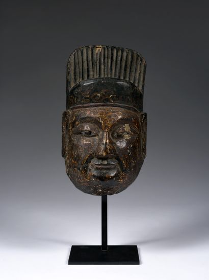 Nuo theater mask depicting
probably Master...