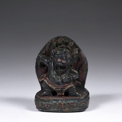 Vajrapani
Tibet or Mongolia, circa 19th century
Polychrome...