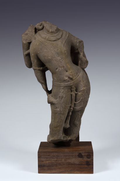 Body of a male deity
India circa 10th - 12th...