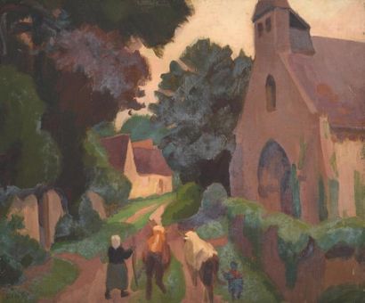 ZINGG Jules-Emile (1882-1942)
Le retour des...