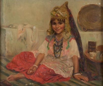 Henry D'ESTIENNE (1872-1949)
Jeune fille...