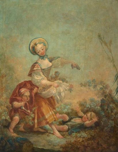 ÉCOLE FRANÇAISE du XIXe siècle d'après Jean-Honoré...