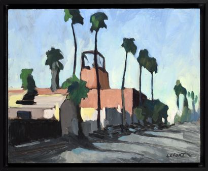 Thierry LEFORT (born 1967) 
Hollywood Boulevard,...