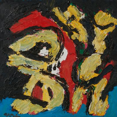 Karel APPEL (1921 - 2006) 
Bird Nest, 1989...